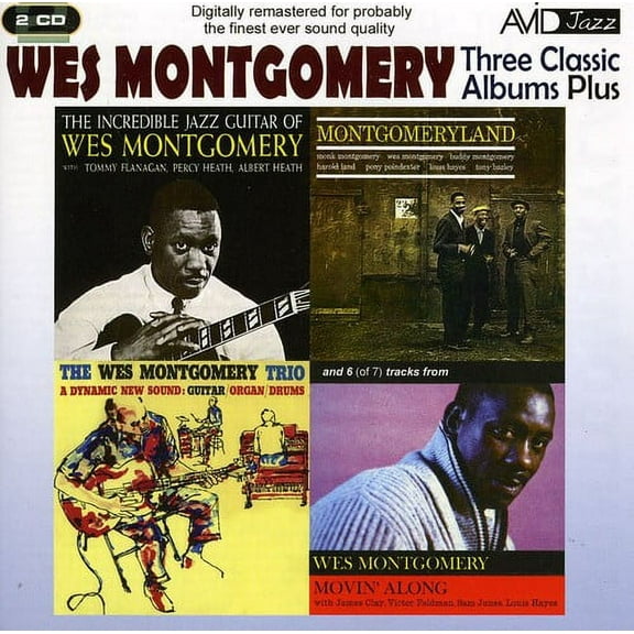 Wes Montgomery - Trio / Montgomeryland / Incredible - Music & Performance - CD