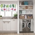 thumbnail image 3 of LALILO Kitchen Curtain Valance Ancient Turkey Turkey Landscape Rod Pocket Window Curtain 52"x 18" Set of 2, 3 of 7