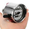 thumbnail image 3 of OULII Silver Speedometer 1Set for Motorbike with Accurate Measurement and Round Shape, 3 of 8