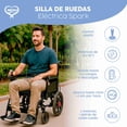 thumbnail image 2 of Silla de Ruedas Eléctrica Ligera Medu Spark Plegable, Motor Silencioso y Ajustable, 2 of 8