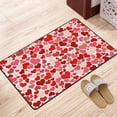 thumbnail image 4 of Bathroom Rug Non-Slip Mat, Super Soft Absorbent Bath Mat - Cute Romantic Pink Flannel Non-Slip Floor Mat, 36"x24", 4 of 8