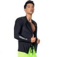 thumbnail image 2 of AquaPlay Men's Rash Guard Quick-Drying Full Zipper Surfing Diving Suits Swimwear Long Sleeve Suit Swimming Surf Clothing Beach Outdoor Sport, 2 of 8