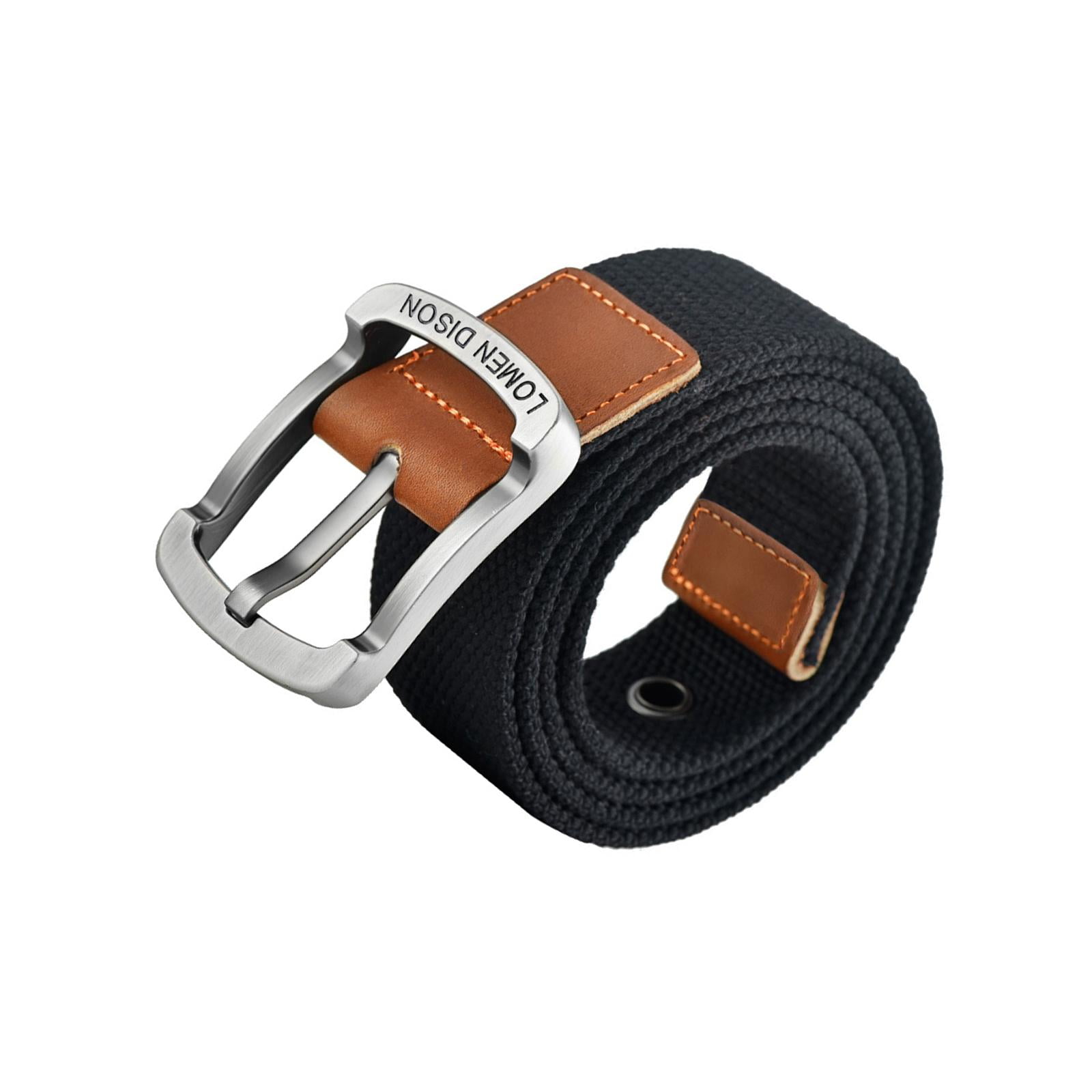 Canvas Belt Fabric Woven Training Belt Fashion Pin Buckle Casual