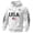 White, variant on IWRICH USA Hoodie for Men Casual Graphic Patriotic American Flag Pullover Hoodie July 4th Drawstring Sweatshirt White XL
