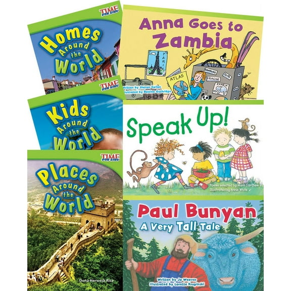 Text Pairs: Fiction & Nonfiction: Around the World 6-Book Set (Other)