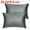 Grey, variant on PiccoCasa 2 Pack Satin Pillowcases with Zipper King Size Pillow Cover, 21"x37", Brown