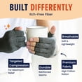 thumbnail image 3 of Dr. Frederick's Original Arthritis Compression Gloves, Fingerless, Gray, Large, 3 of 9