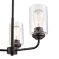 thumbnail image 3 of 9603-RBZ Millennium Lighting Moven - 3 Light Chandelier-16 Inch Tall and 18 Inch Wide     -Traditional Installation, 3 of 6