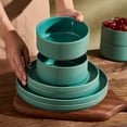 thumbnail image 5 of Famiware Star Series 12 Pieces Dinnerware Set, Verdure, 5 of 6