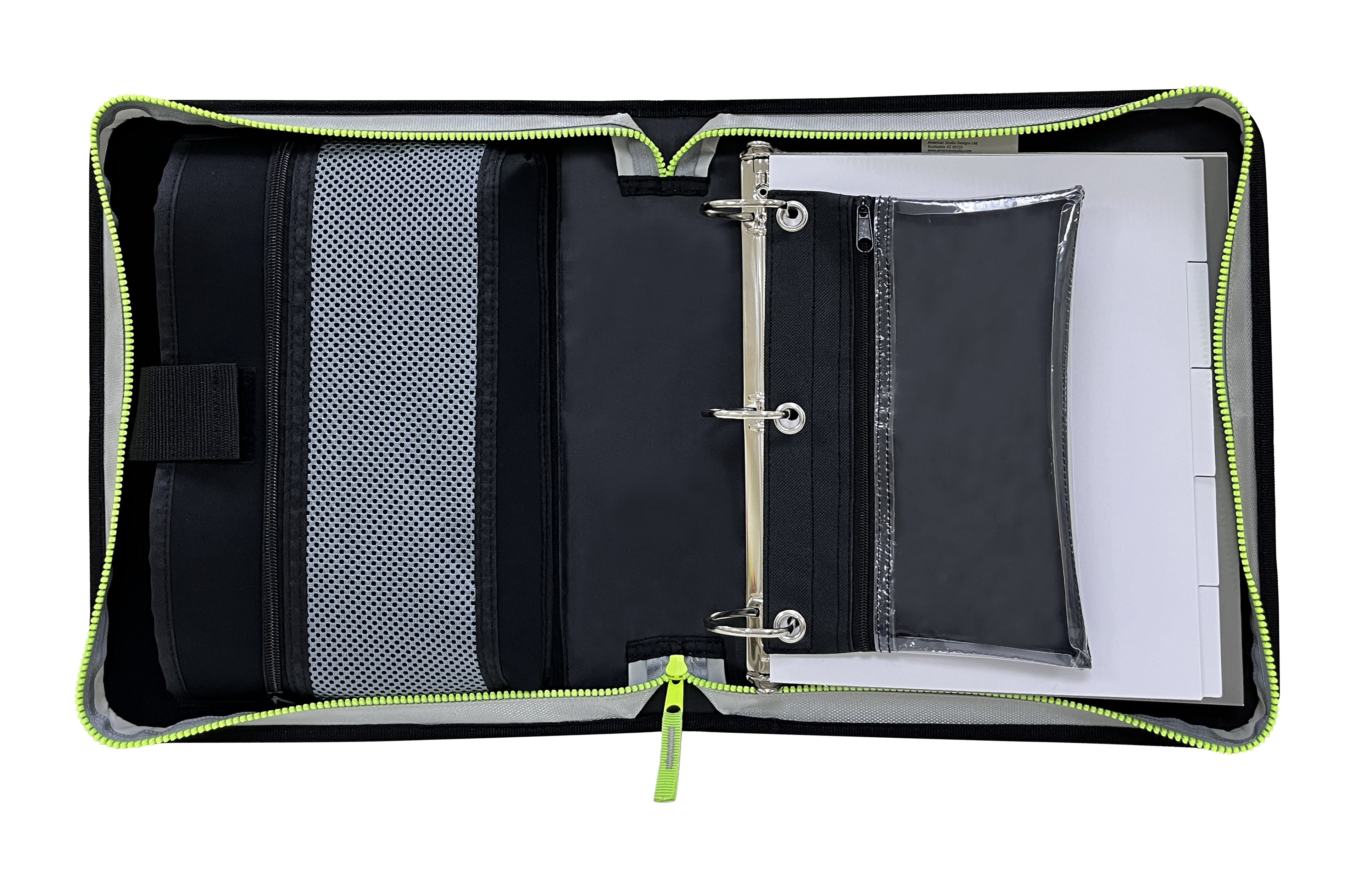 Tech Gear Mega Pocket Zipper Binder