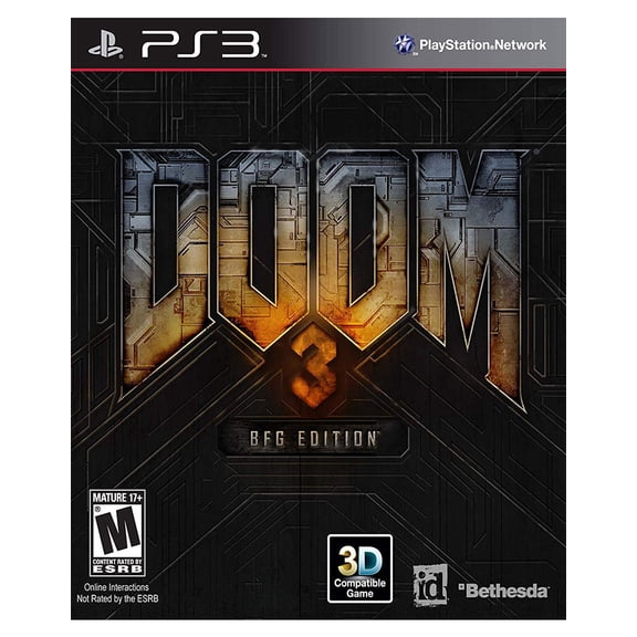 VIDEOJUEGO PS3 DOOM 3 BFG EDITION PLAY STATION 3 FORMATO FISICO