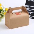 thumbnail image 6 of Joernso 10Pcs Paper Muffins Bakery Wrapping Packing Cupcake Candy Boxes with Handle, 6 of 8