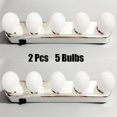 thumbnail image 1 of Portable LED 4 Bulbs Makeup Mirror Light Hollywood Vanity Wall Lamp Kit Lights for Dressing Table Lighting LED Makeup Lights ,Widely Use, 1 of 7