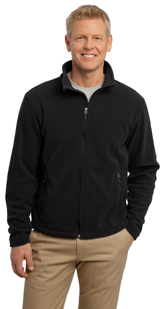 Port Authority F217 Men's Value Fleece Jacket - Black - X-Small ...