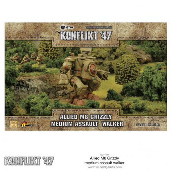 Konflikt '47 Allié M8 Grizzly Moyen Assaut Marcheur