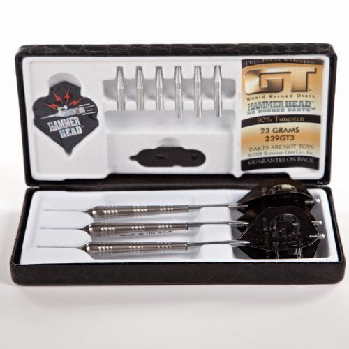 Bottelsen Hammer Head Steel Tip 90% Tungsten GT III Dart, 23 Gram