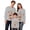 Grey_001, variant on HJYCHN Christmas Family Matching Sweatshirt Christmas Sweatshirts Reindeer Holiday Letter Print Long Sleeve Crewneck Relaxed Fit Grey_004 Women_L