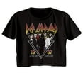 thumbnail image 1 of Def Leppard Def Leppard 1987 Live In Concert T-Shirt Court Cali pour Femmes Noir Festival TG, 1 of 2