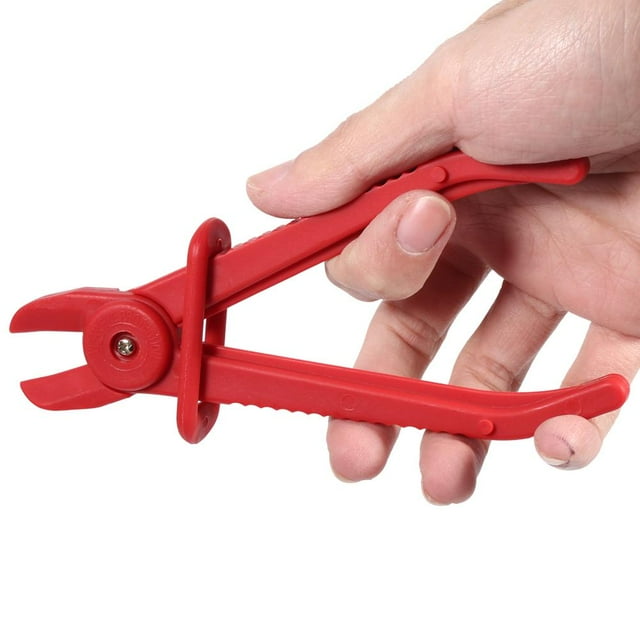 Greensen Red Line Clamp, Mechanic Tool Line Clamp , Nylon Hose Line Clamp, For Hose Lines For Brakes