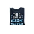 thumbnail image 3 of Awesome Accountant Looks Like Sweatshirt Women -Smartprints Designs, Female 5X-Large, 3 of 4