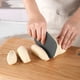 thumbnail image 4 of Dough Scraper Flexible Silicone | Standable Baking Tool for Cutting & Spreading | Durable Non-Stick Kitchen Utensil | Multi-Use Cream & Dough Spatula | 1 Pc | 12.5x8.5x0.5cm | Green Red Gray, 4 of 6