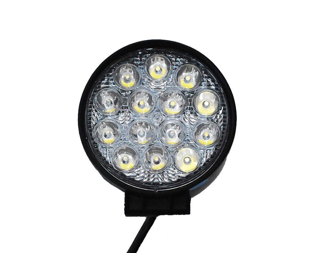 42w Led Round Off Road Light Suv 4x4 Truck Fog Roof Rack ATV UTV Xenon
