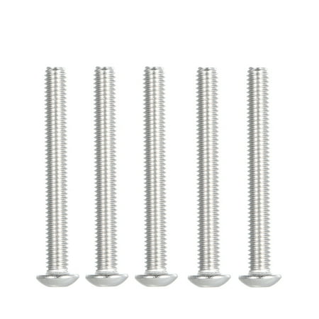 

Tomshoo A2 IS07380 304 Stainless Steel Hex Screw Socket Button Bolts Screws M4*30
