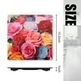 thumbnail image 2 of Bathroom Scale, Highly Accurate Digital Body Scale,Precisely Measures Weight up to 400 lbs-Vibrant And Colorful Painting Of Roses In Various Colors, 2 of 4