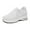 White, variant on TKYCMSUAKI Women's Woven Orthopedic Breathable Soft Shoes Go Walking Slip on Diabetic Foam Shoes Hands Free Slip in Sneakers Arch Support