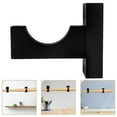 thumbnail image 1 of OULII 1 Pair Simple Wood Bat Stands for Wall Mounting and Display in a Modern Home Setting, 1 of 8