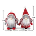 thumbnail image 3 of EUDIDV Holiday Hanging Decor Christmas Faceless Gnome Santa Xmas Tree Hanging Ornament Doll Decoration Xmas Decorative Hangings, 3 of 5