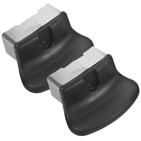 FOMIYES 2-Pack Replacement Pot Side Handles for Kitchen Cookware, Wear-Resistant Material, Easy to Install