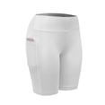thumbnail image 1 of Quick Dry Short for Women‘s Workout Yoga Shorts with Side & Inner Pockets Non See-Through Tummy Control Athletic Shorts Gray M, 1 of 11