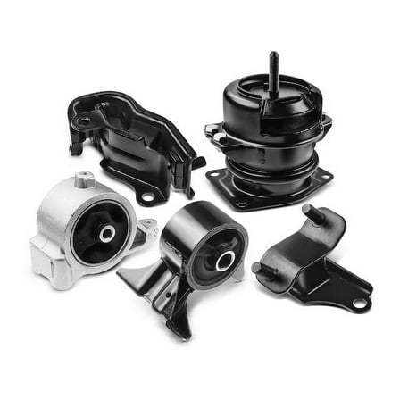 Engine Mount and Transmission Mount Kit 5 - Compatible with 2003 - 2004 Honda Pilot 3.5L V6