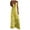 Yellow, variant on IROINNID Empire Dress For Women Regular Sleeveless Summer Casual Floral Slimming Sling Party Long Dress Round Neckline Print Dress