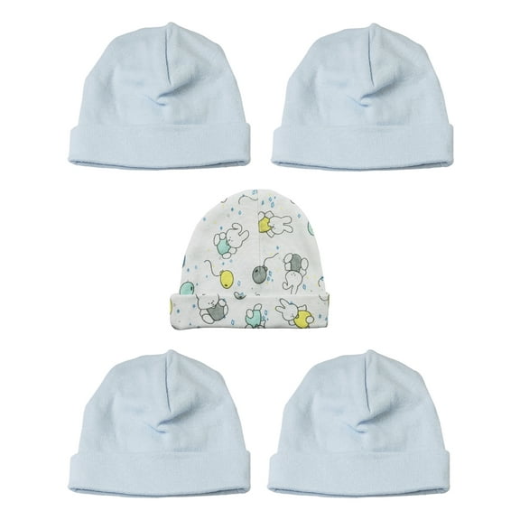 Bambini Boys Baby Caps (Pack of 5)