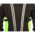 thumbnail image 3 of Chamarra motociclista hombre protectores reflejante impermeable WORKLAND 1985 negro M Workland 1985NEGRNEO, 3 of 9
