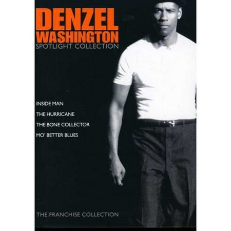 Denzel Washington Spotlight Collection: Bone Collector / Hurricane / Inside Man / Mo' Better Blues (Widescreen)
