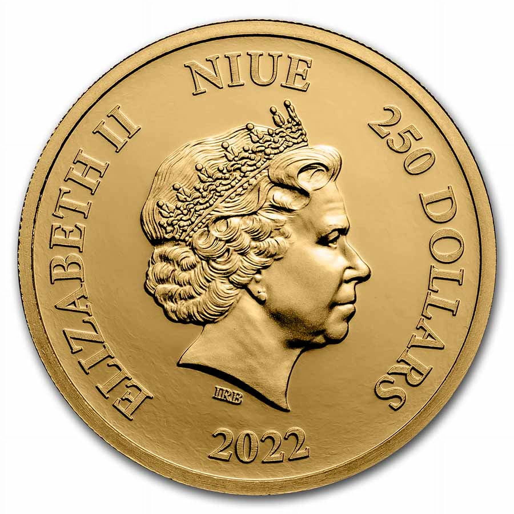 2022 Niue 1 oz Gold Coin $250 DC Classics: SUPERMAN™ (Box