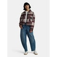 thumbnail image 2 of Madden NYC Women’s Plaid Jacket, Midweight, Sizes XXS-XXL, 2 of 5