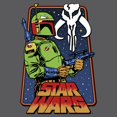 thumbnail image 2 of Men's Star Wars: A New Hope Vintage Boba Fett Frame Graphic T-Shirt, 2 of 5