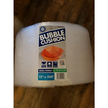 16 Large Rolls of Bubble Wrap Cushioning  12 in x 250 ft Clear for Shipping and Packing