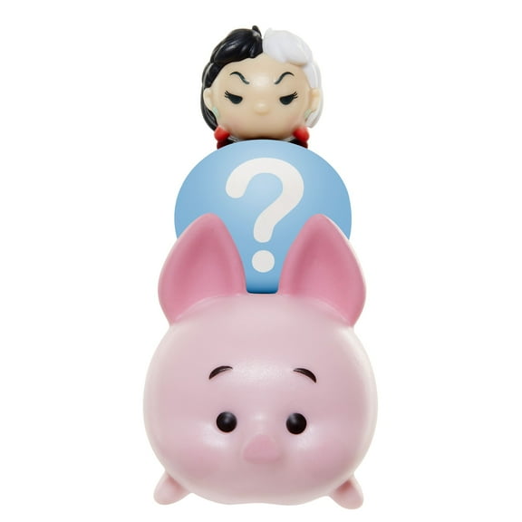Tsum Tsum 3-Pack Figures - Piglet/Hidden/Cruella