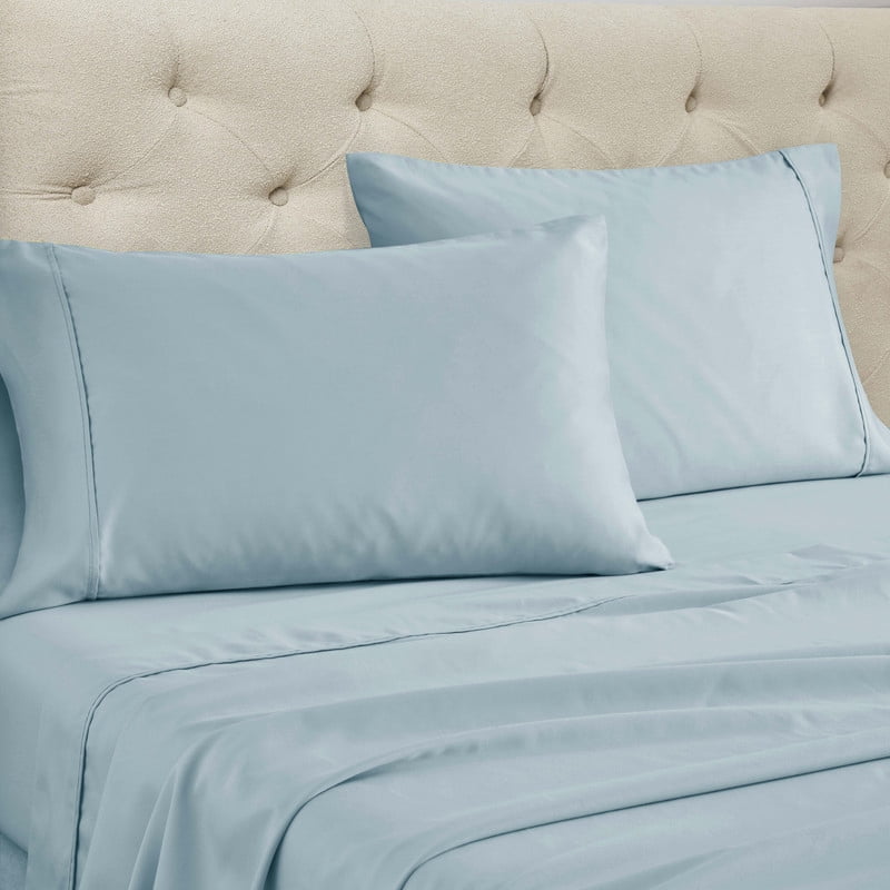 Superior 4-Piece 1400-1500 Thread Count Lavender Sheet Set, Queen