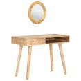 thumbnail image 1 of vidaXL Dressing Table 100x50x76 cm Solid Mango Wood, 1 of 5
