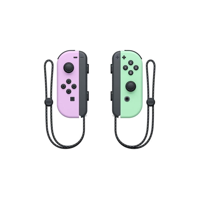 Control Nintendo Switch Joy Con Colores Pastel Morado Verde