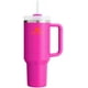 thumbnail image 1 of Vaso Stanley Quencher H2.0 con mango y pajita de 1,18 L, color violeta vivo, 1 of 7