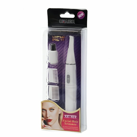 XIRQI 2 In 1 Professional Electric Nose Ear Hair Trimmer For Men And Women Eyebrow Shaping Knife