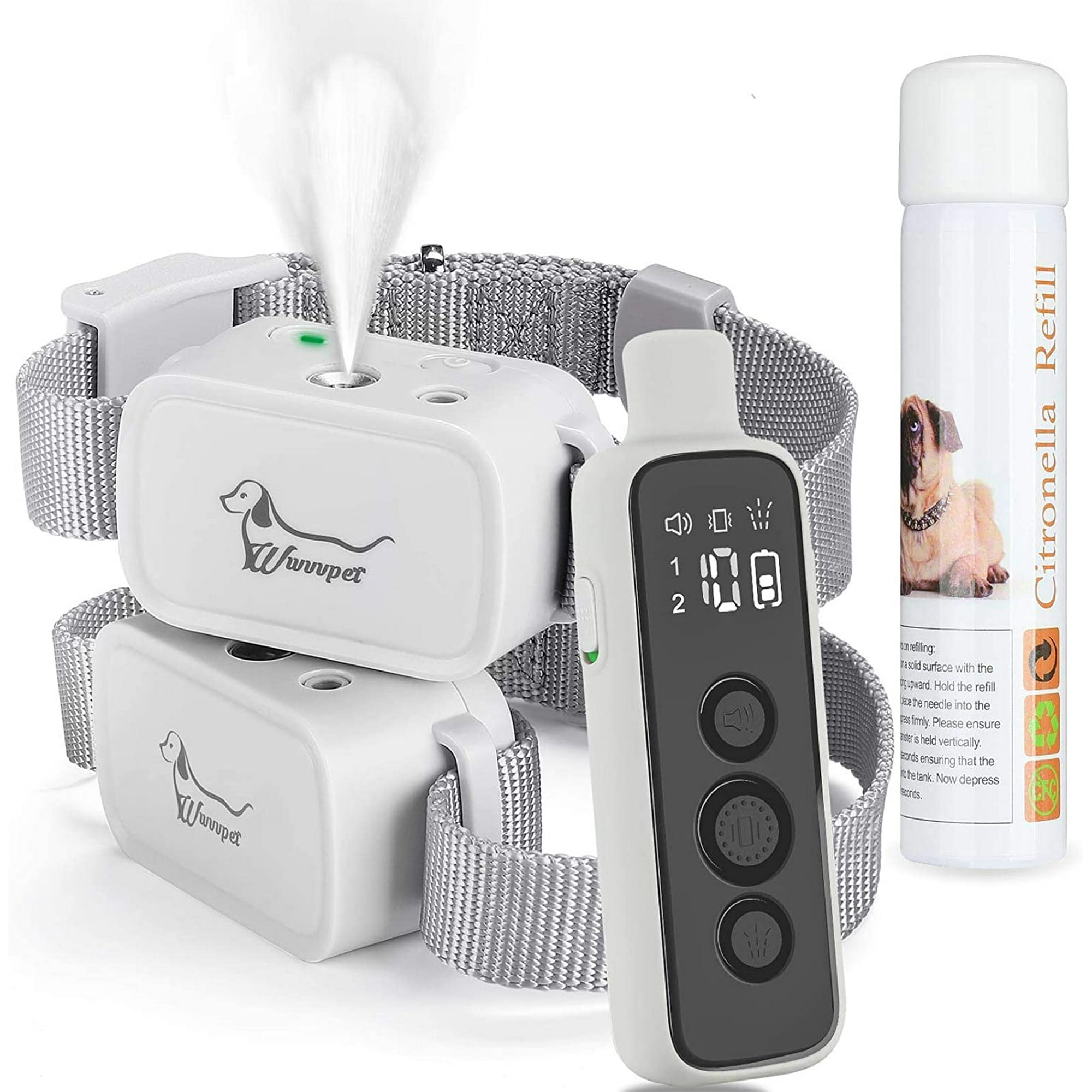 Dog bark collar with remote control hot sale
