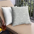 thumbnail image 2 of Ahgly Company Outdoor Square Contemporary Throw Pillow, 18 inch by 18 inch, 2 of 6